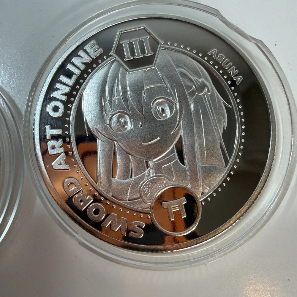 The Otaku Box Anime Challenge Coin Lot - Saber Fate & Asuna SAO Token